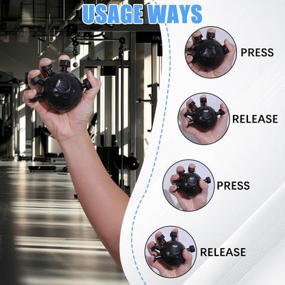 Gym Finger Hand Strengthener Grip Adjustable Resistance Hand Balls