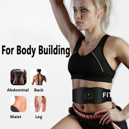 Fitness belt muscle fitness stickers