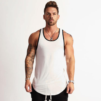 Men's Fashion Casual Fitness Undershirt Sports Bottoming Shirt