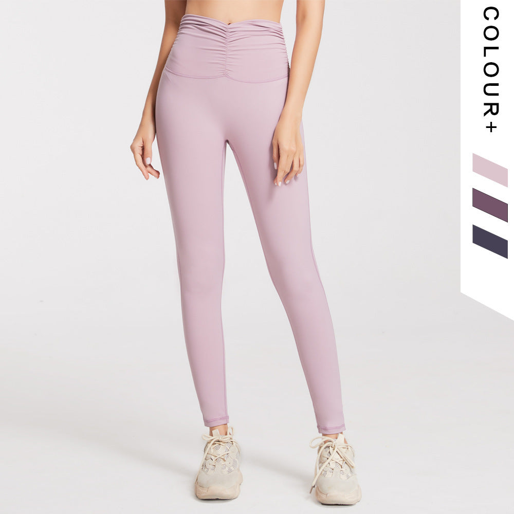 High waist stretch fitness pants