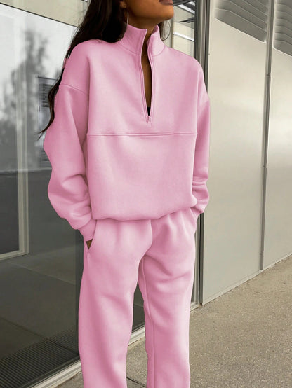 Long-sleeved Sports Sweatshirt Suit Fashion For Women