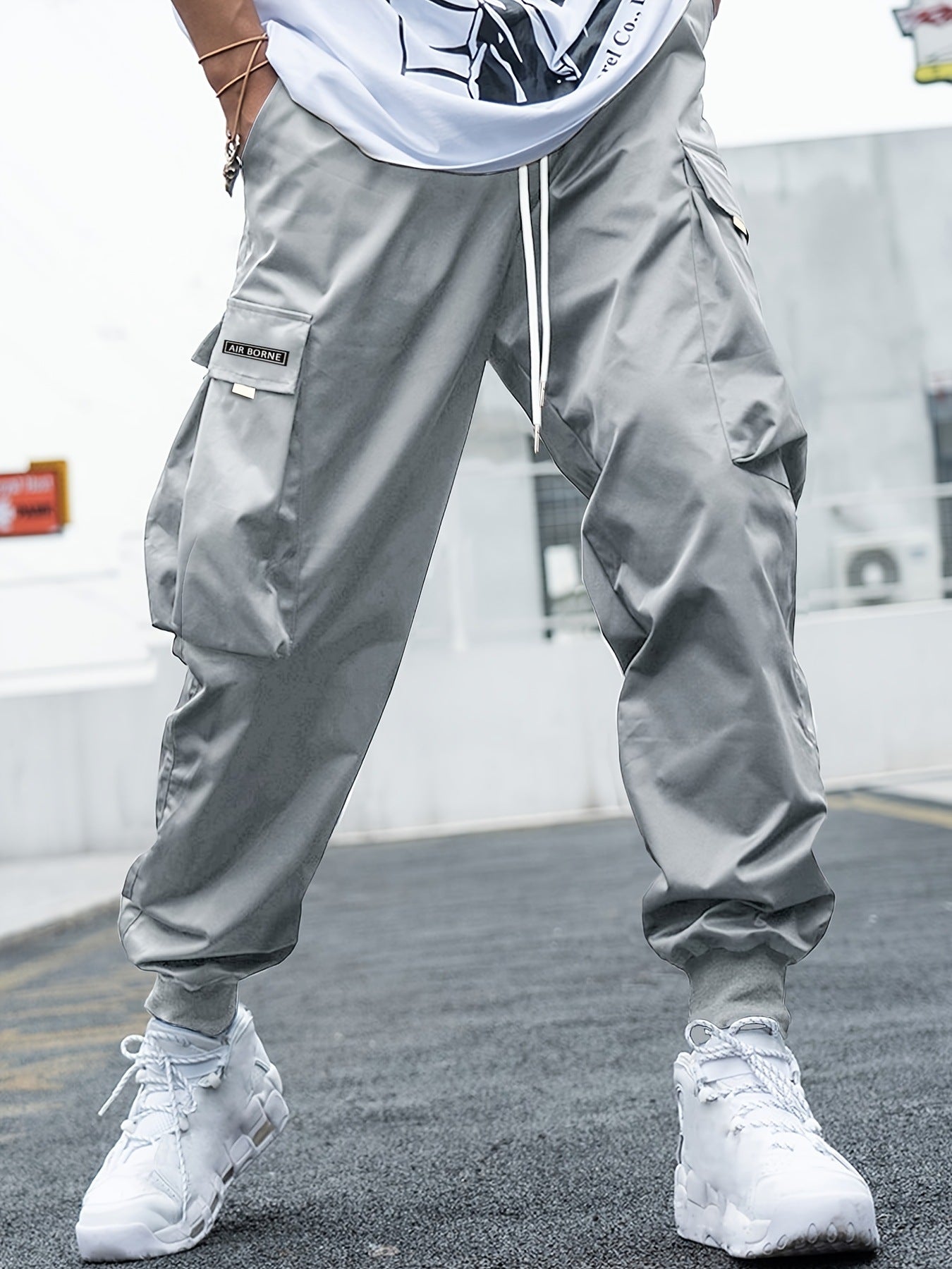 Multi-pocket Cargo Pants Men's Outdoor Streetwear Sports Pant