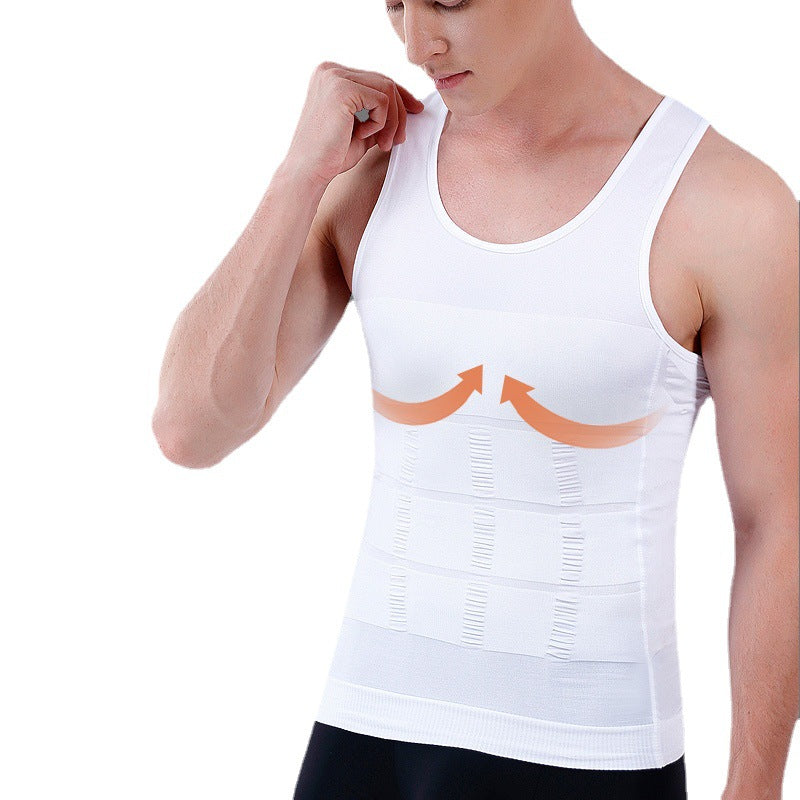 Men's Vest Shapewear Summer Sports Fitness