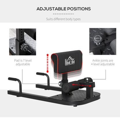 1 Padded Push Up Sit Up Squat Machine Gym Fitness