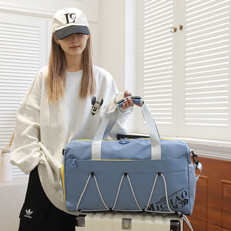 Large Capacity Lightweight Tote Luggage Bag Dry Wet