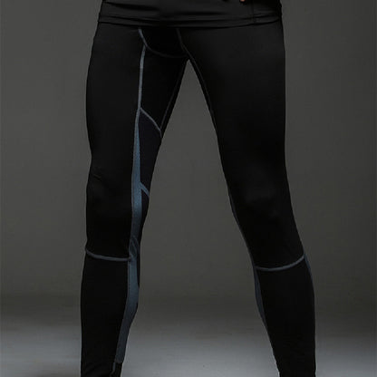 Men's Sports Bottom Tight Pants Set