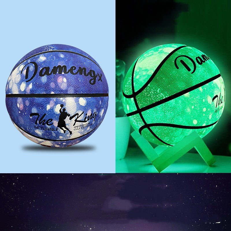 Luminous Luminous Basketball PU Soft Leather