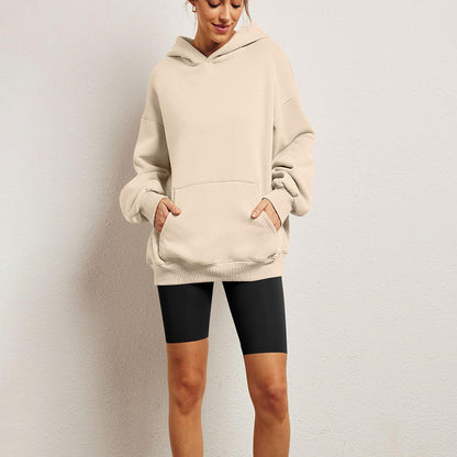 Women's Oversized Hoodies Fleece Loose Sweatshirts Sports Clothes