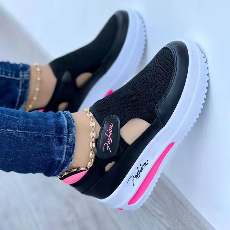 Women's Sneakers Summer New Ladies Casual Low Wedge Fashion Style