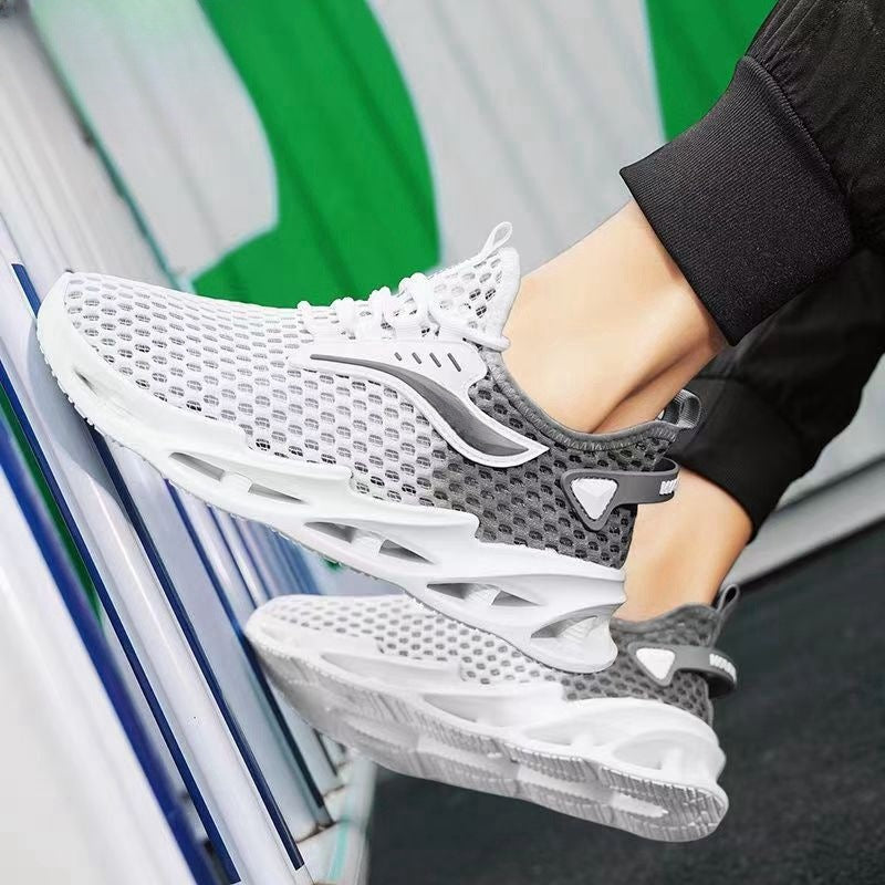 Men's Lace-up Sneakers Mesh Sports Shoes