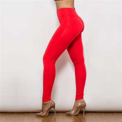 shascullfites melody red leggings yoga pants butt lifting workout leggings peach lift