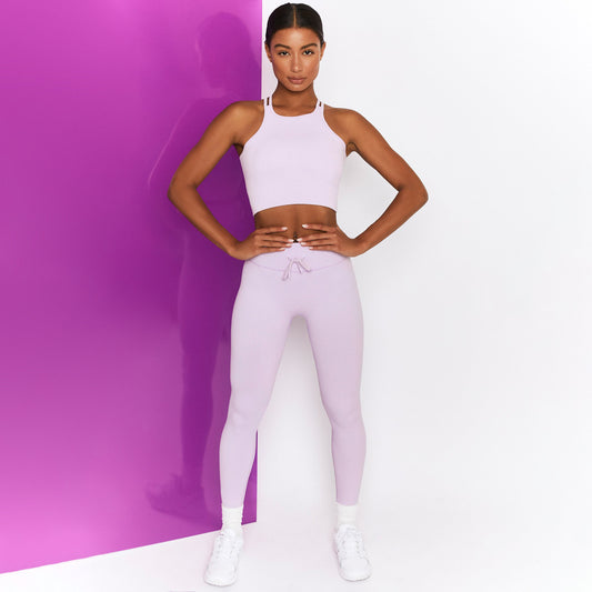 Tank Top Leggings Sports Yoga Suit Set