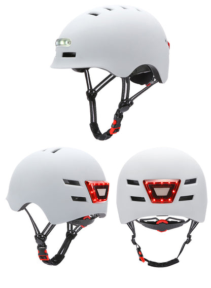 Skateboard Cycling Electric Vehicle Lighting Sports Helmet