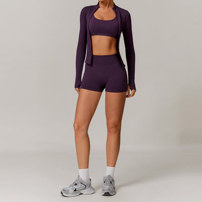 Seamless Beauty Back Yoga Clothes Running Quick-drying