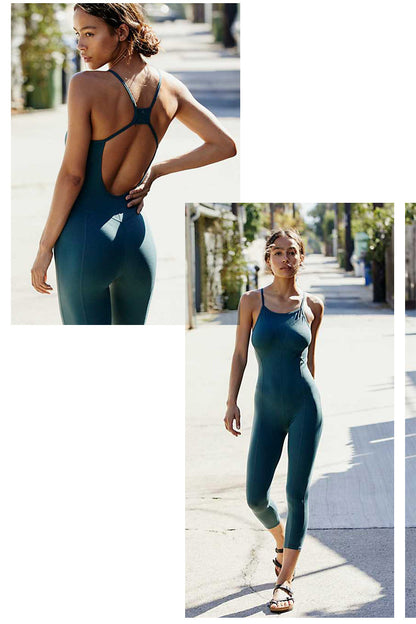 Yoga Jumpsuit Women Sport Suit Female Gym Fitness Clothes