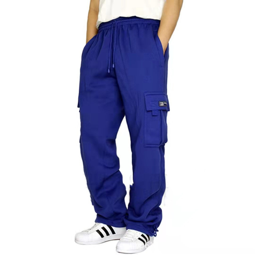 Men Pants Sweatpants Stretch Elastic Waist Jogger Sports Pants