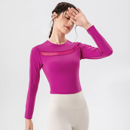 Yoga Long Sleeve Women's Breathable Fitness Sportswear