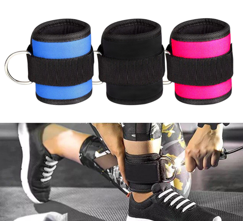 New D-ring Ankle Strap Buckle Adjustable Ankle Weights Gym