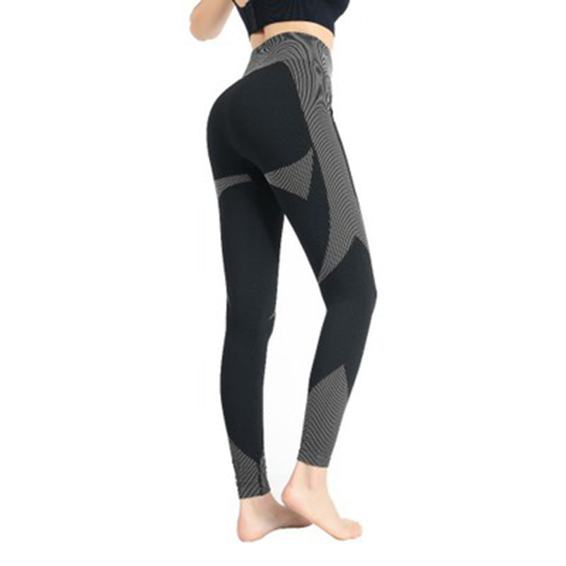 Hollow Seamless Pants Slim Sweat Yoga Sweatpants