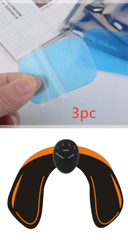 Smart rechargeable abdominal patch