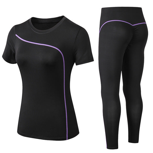 Gym training tights pants suit sportswear