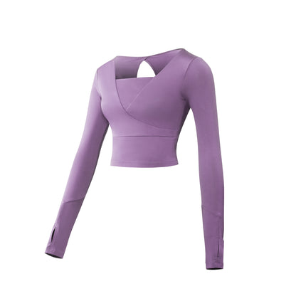 Quick-drying gym long sleeve t-shirt