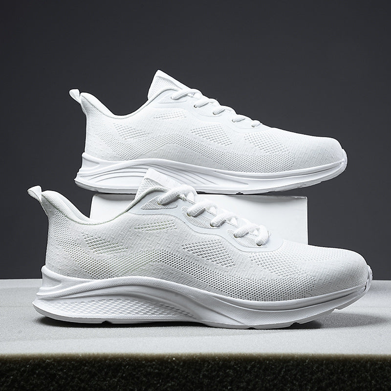 Men's Lace-up Running Shoes Mesh Lightweight