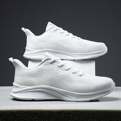 Men's Lace-up Running Shoes Mesh Lightweight