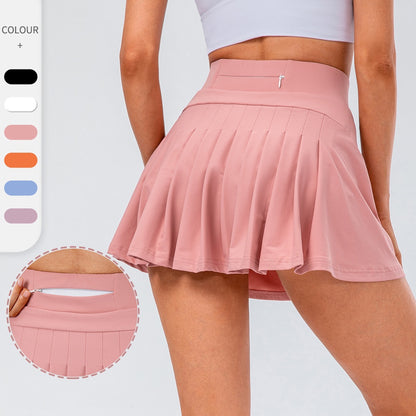 High Quality Tennis Skirt Women Pleated Sports Skirt