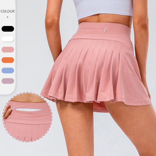High Quality Tennis Skirt Women Pleated Sports Skirt