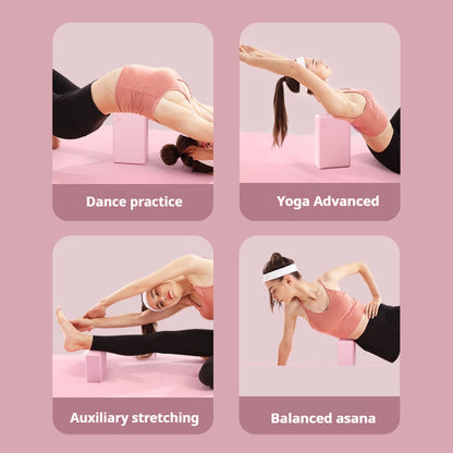 Yoga Bricks Gym Blocks Foam Brick Training Exercise Fitness