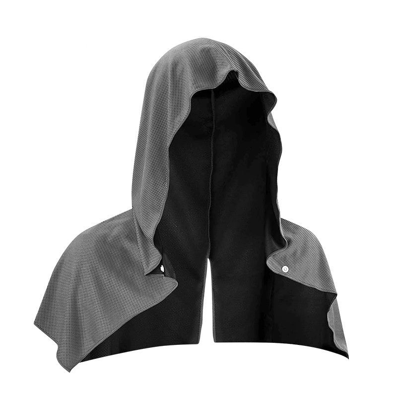 Quick Drying Sports Towel U-shaped Hoodie Cooling Towel Yoga