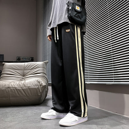 Men's Straight Wide-leg Pants Sports