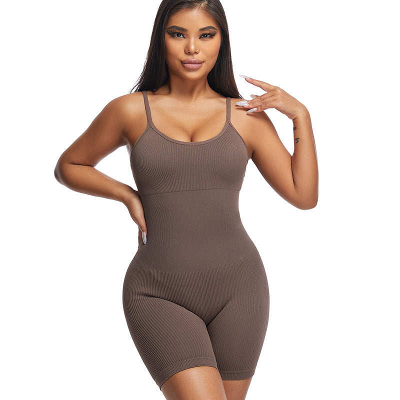 One-piece Corset Women's Hip Lifting Beauty Back Fitness