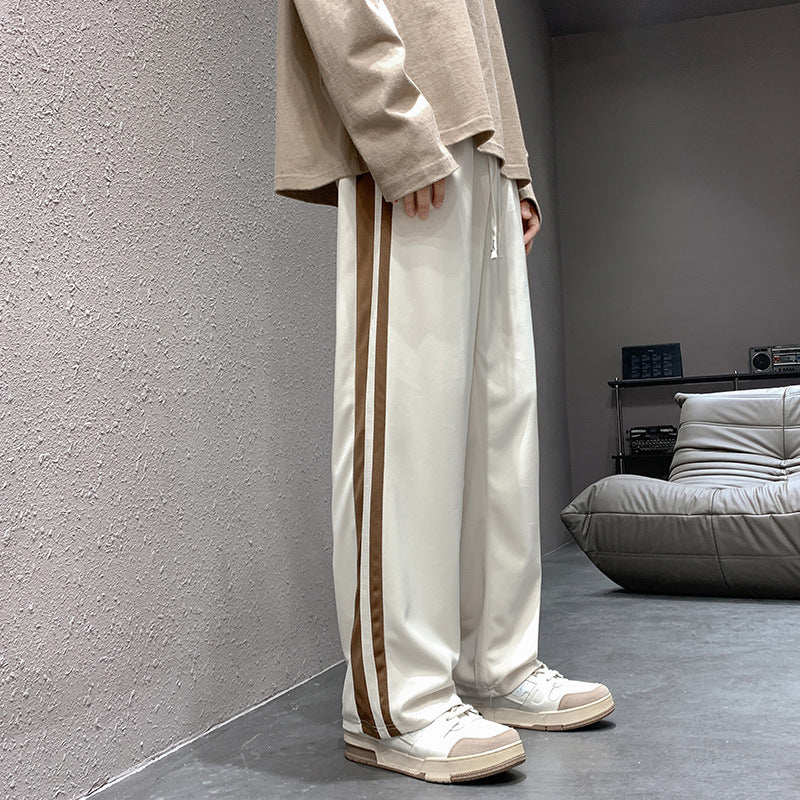 Men's Straight Wide-leg Pants Sports