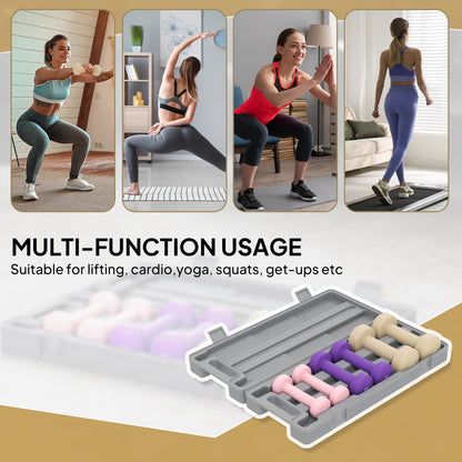 6Kg Dumbbell Set Fitness Weight Set For Men And Women