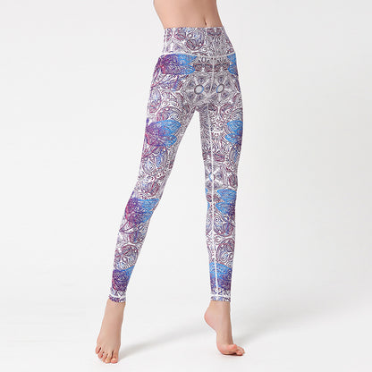 Fashion Tie Dye Leggings Women Fitness Yoga Pants Push Up