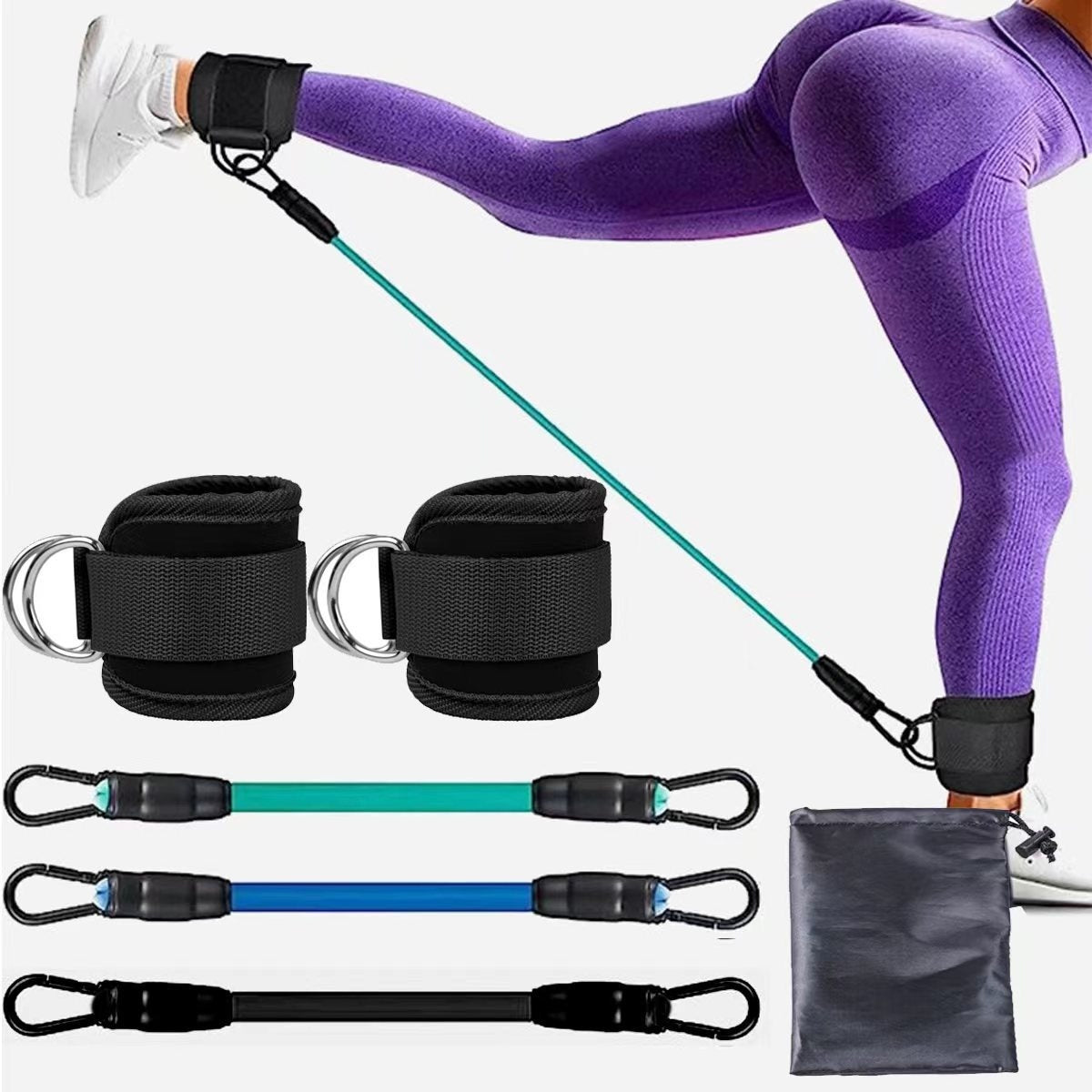 Ankle Strap Resistance Bands Hip Leg Strength Pull Rope Fitness