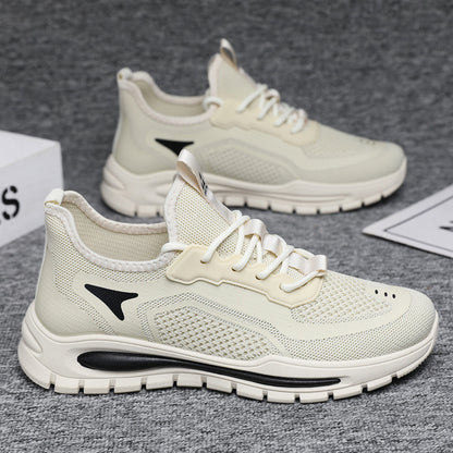 Men's Mesh Shoes Fashion Fly Knit Lightweight Sports Shoe