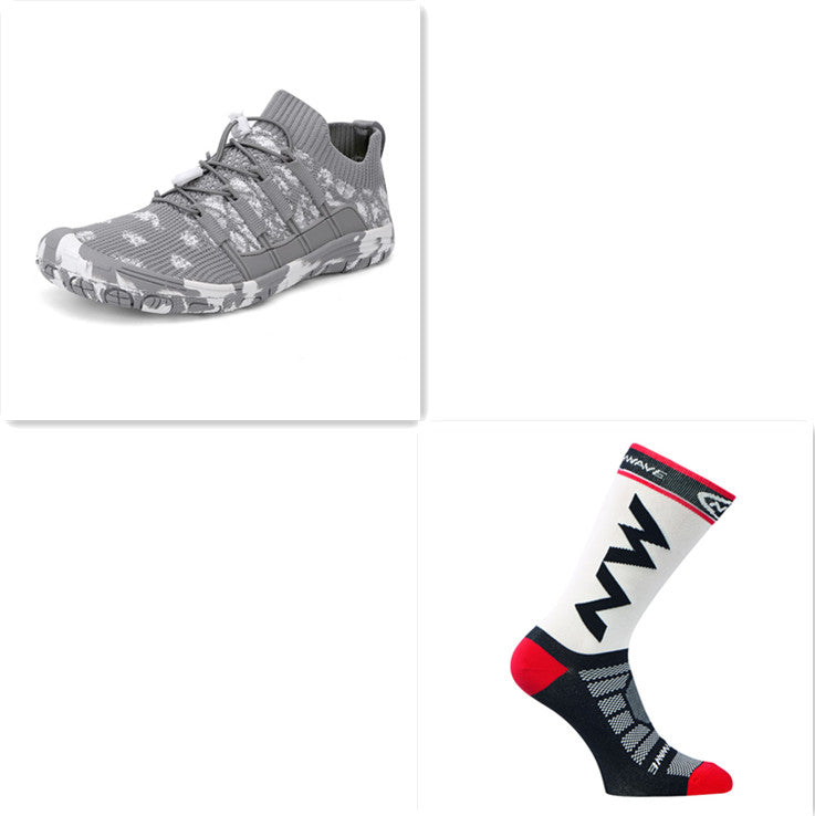 Couple Flying Woven Amphibious Upstream Fitness Wading Shoes