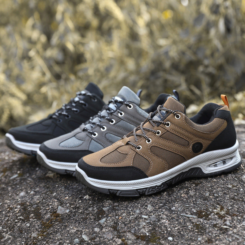 Casual Air Cushion Mesh Shoes Men Outdoor Breathable