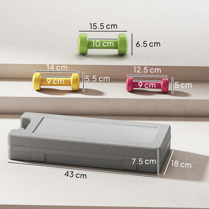 6Kg Dumbbell Set Fitness Weight Set For Men And Women