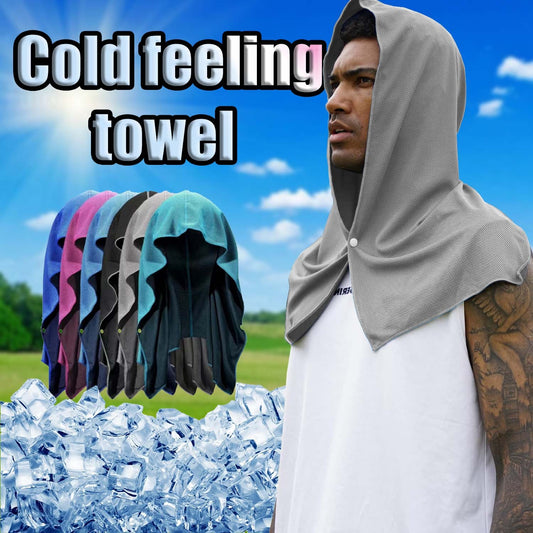 Quick Drying Sports Towel U-shaped Hoodie Cooling Towel Yoga
