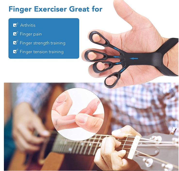 Silicone Grip Device Finger Exercise Stretcher Arthritis Hand Grip