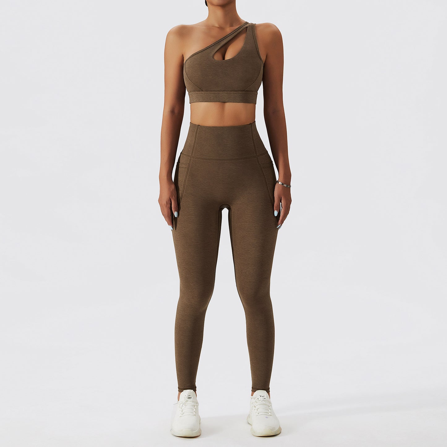 Sports Underwear Gathers Back Yoga Bra Fitness Suit