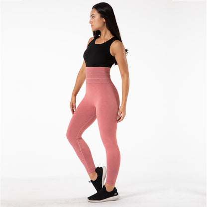 Hips Running Training Seamless High-Waisted Abdomen Sports Yoga Pants