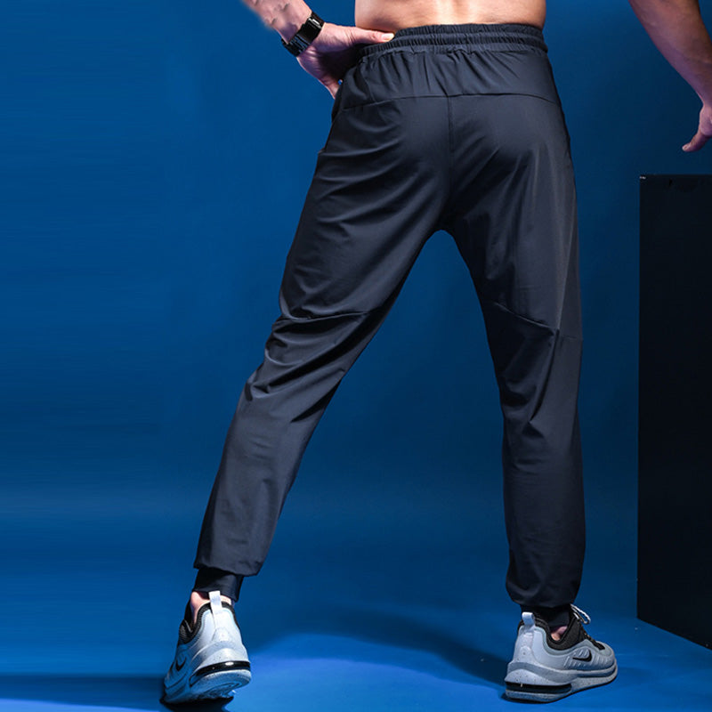 Men's Light Ice Silk Casual Sweat Pants