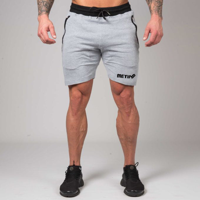 Men's Fitness Training Breathable Loose Shorts Running Five-point Pants