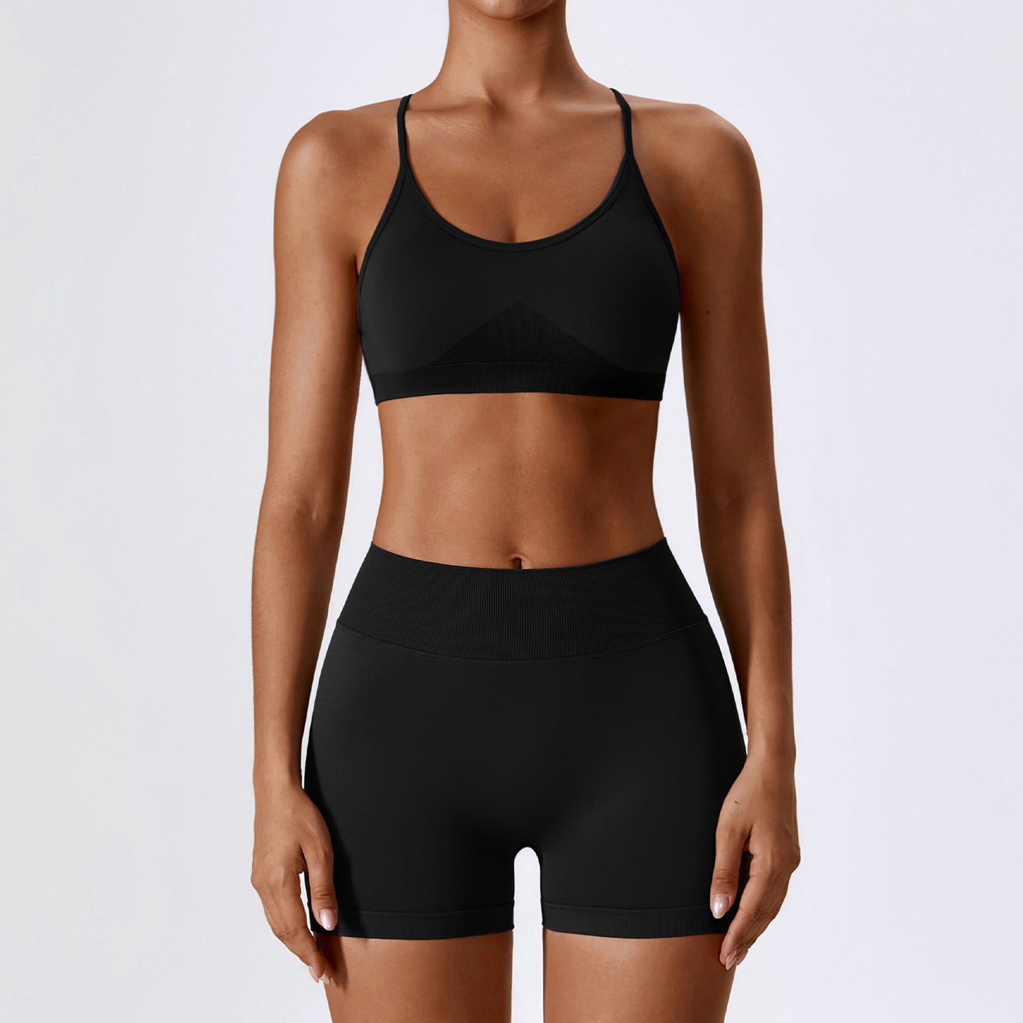 Seamless Beauty Back Yoga Clothes Running Quick-drying