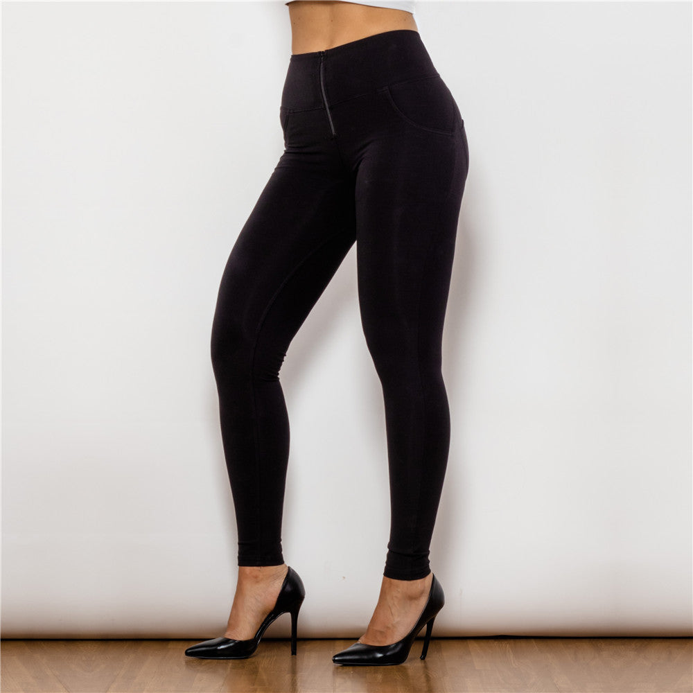 Shascullfites Melody booty lifting pants women black leggings